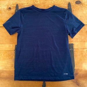 Tek Gear DryTek Boys Navy Blue Active Tee Shirt